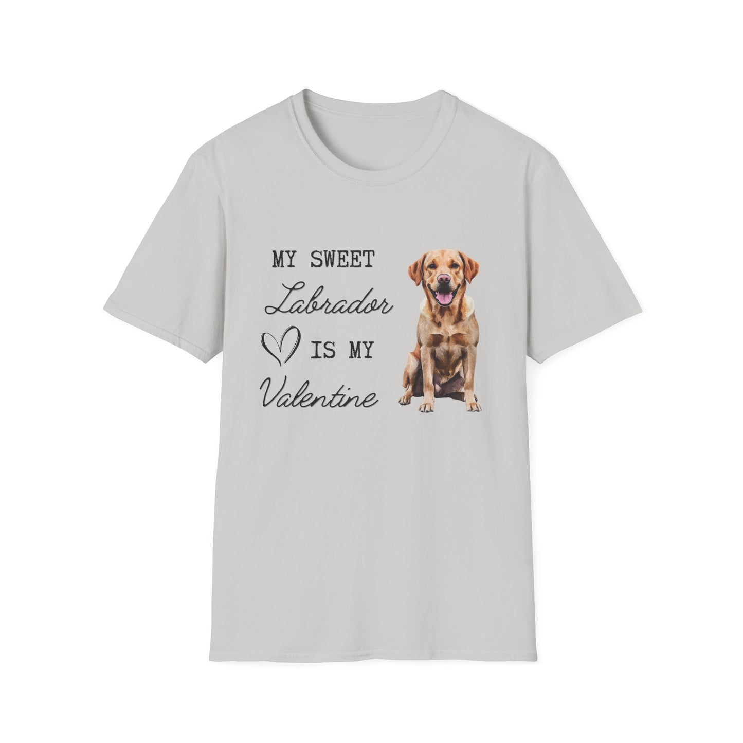 Labrador Retriever - My Sweet Labrador is My Valentine - T-shirt