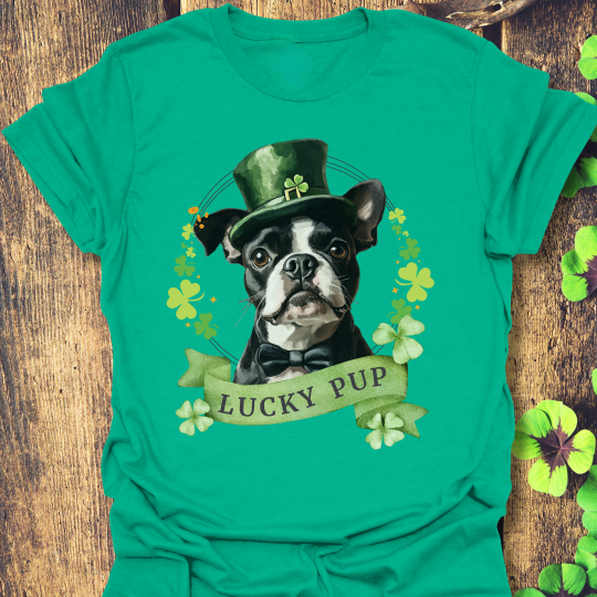 boston terrier lover st. patrick's day 