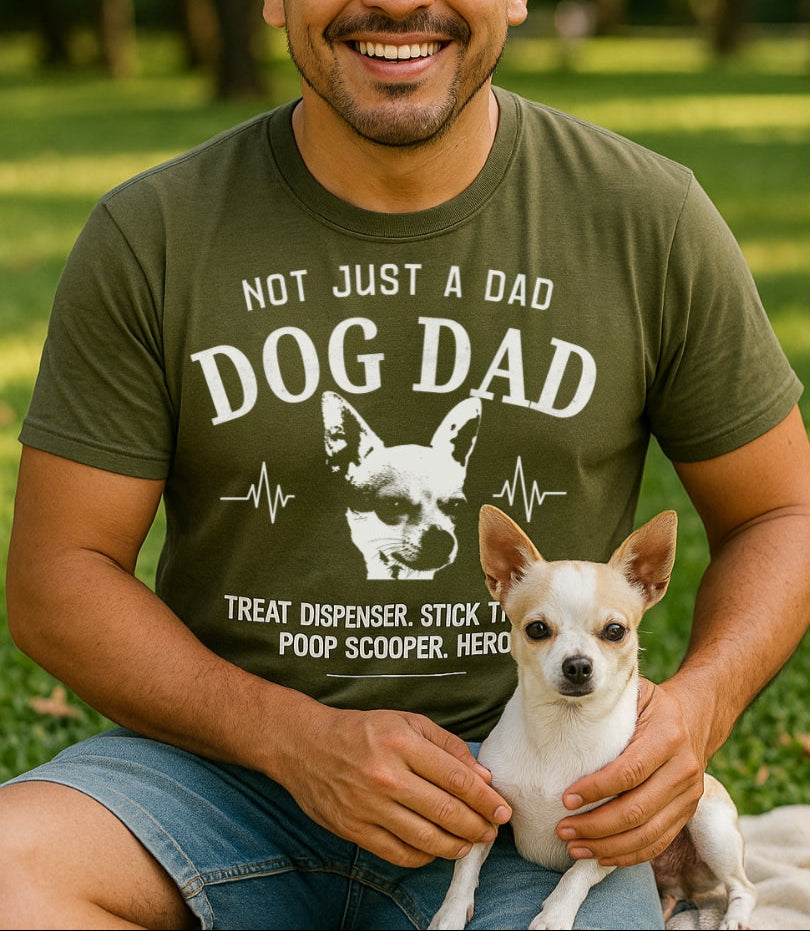 Chihuahua Dog Dad T-shirt