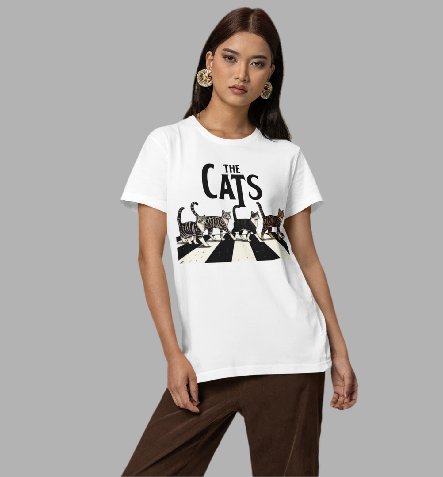 "Cats" Unisex Cotton T-shirt