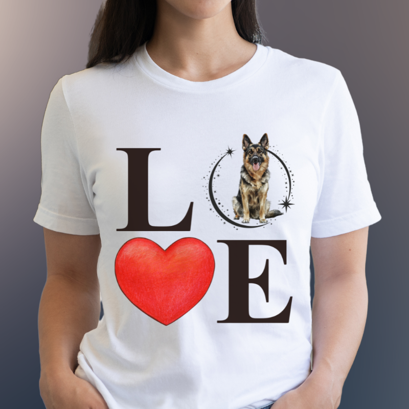 German Shepherd Love Shirt