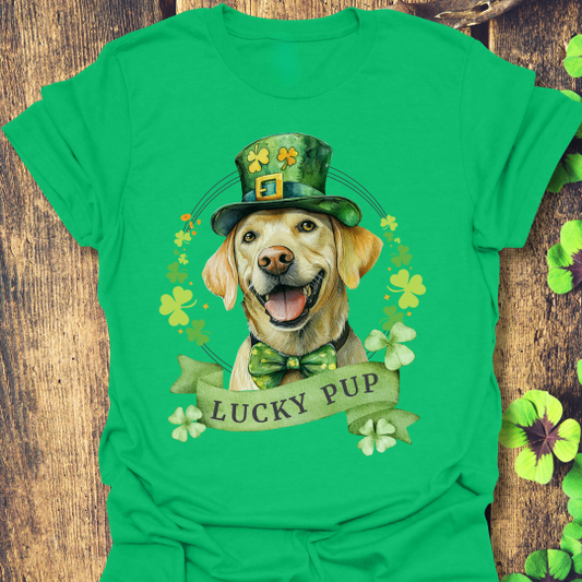 Labrador Retriever ( yellow) -  St. Patrick’s Day Dog Lover T-Shirt