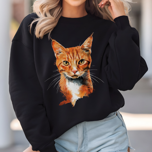 Ginger Cat Sweater – A Cozy Tribute to Our Sunny Companions