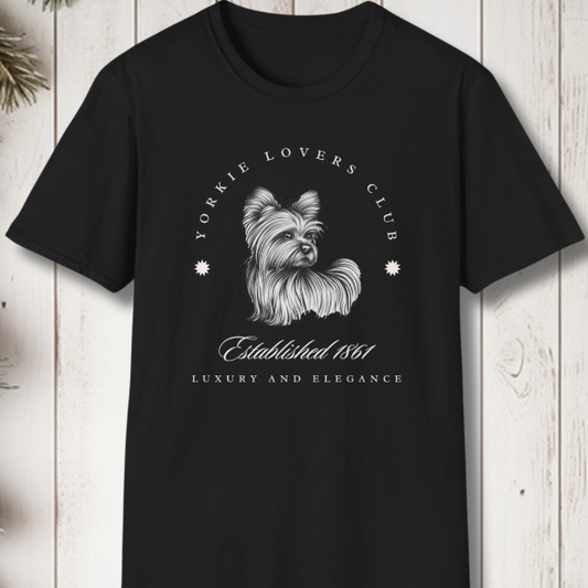 Yorkie Lovers Club Unisex T-Shirt