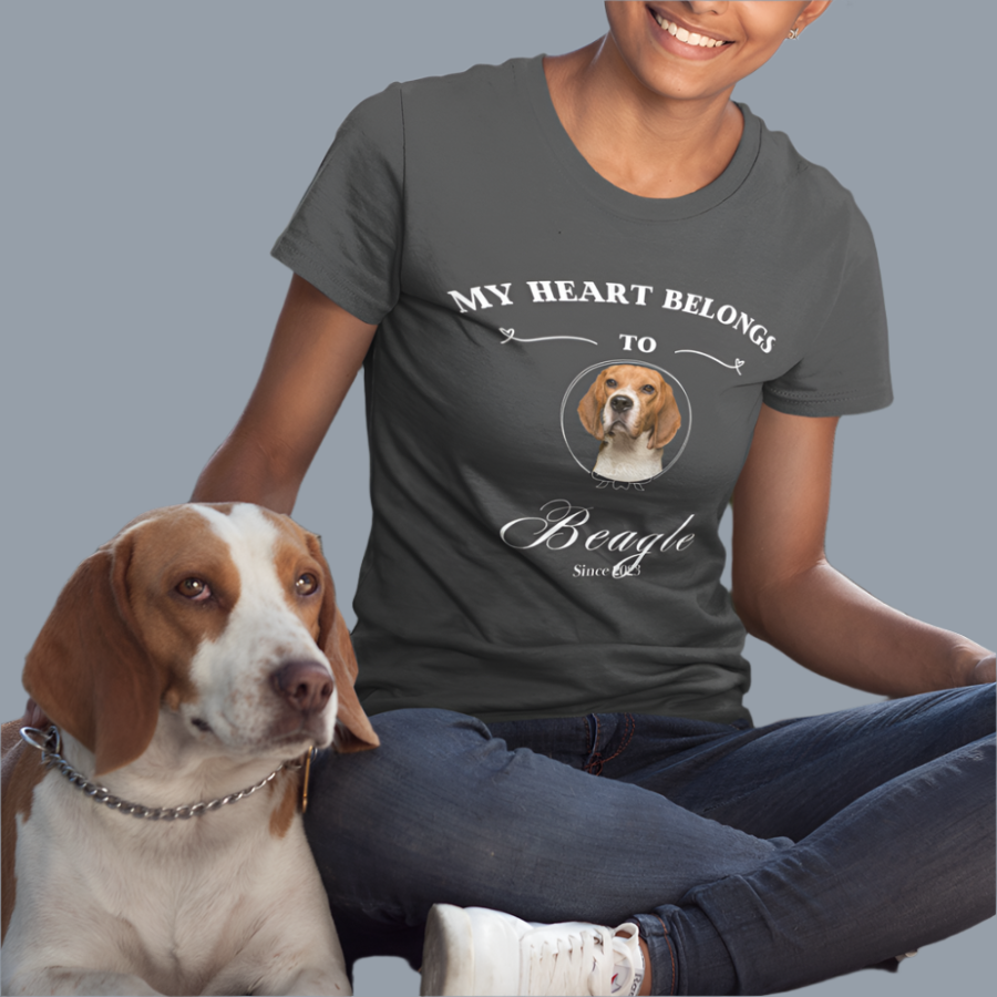 Custom Pet Lover T-shirt - Valentine's Day Gift for Dog Lovers, Cat lovers, Pet Enthusiasts