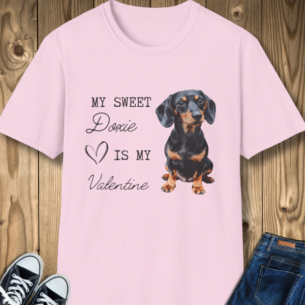 doxie valentine shirt