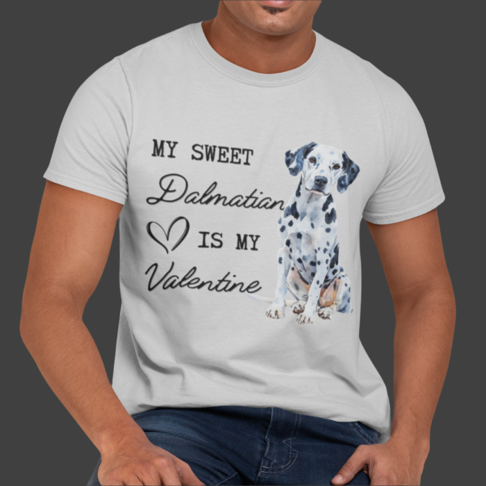 dalmatian shirt valentine's day