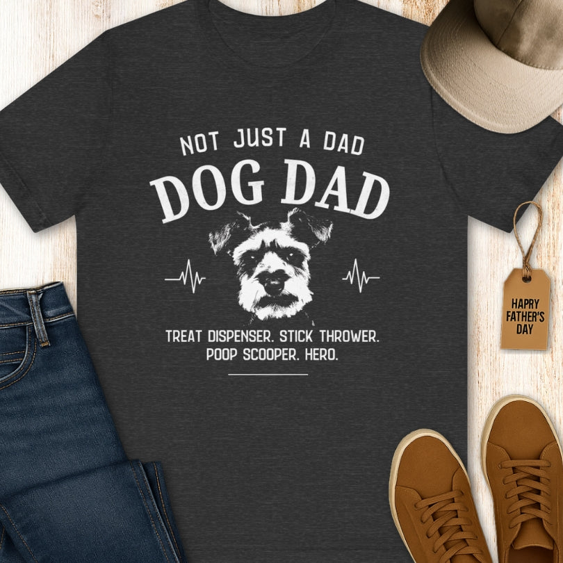 Schnauzer Dog Dad T-shirt