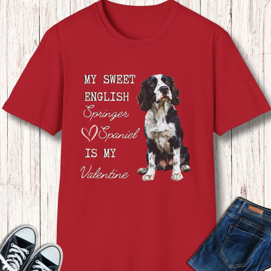 english springer spaniel tee