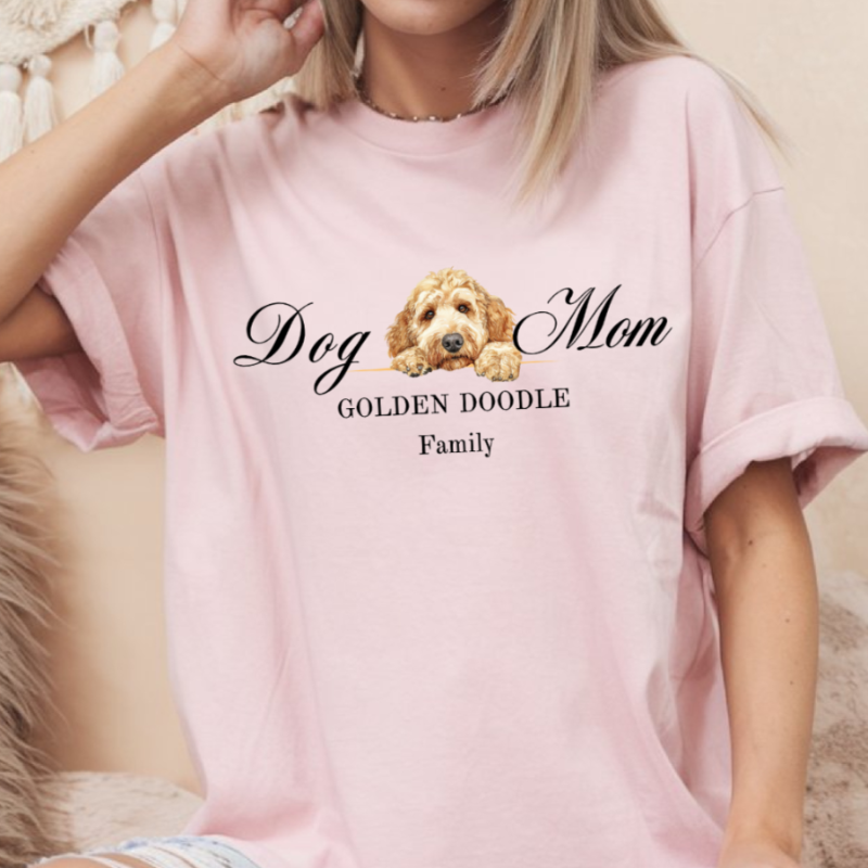 golden doodle tshirt dog mom gift