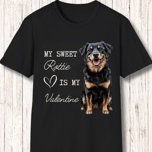 rottweiler shirt valentine's day