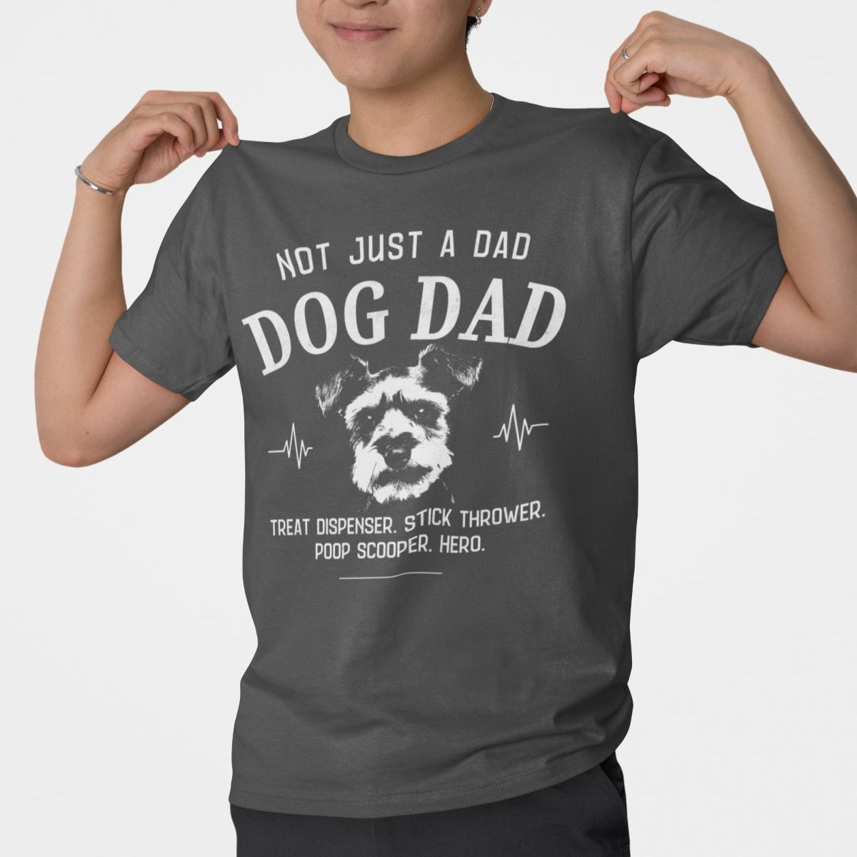 Schnauzer Dog Dad T-shirt