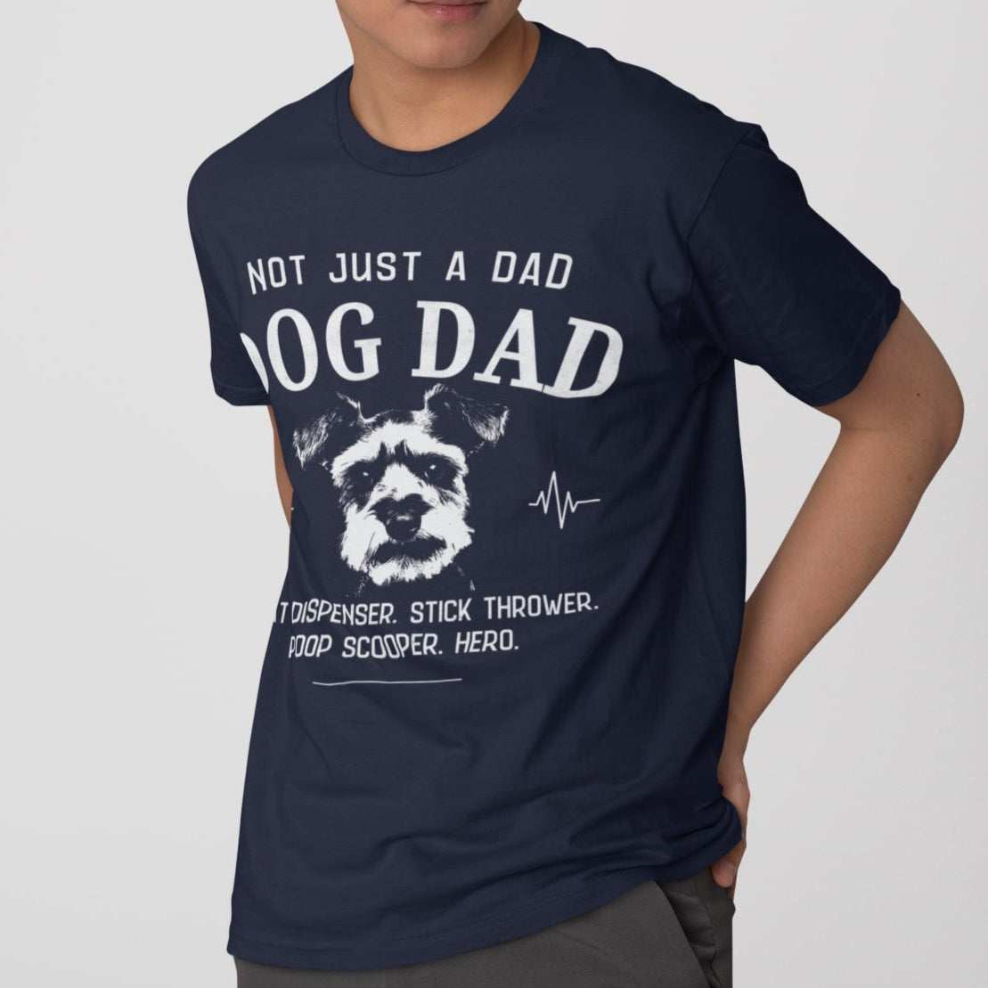 Schnauzer Dog Dad T-shirt