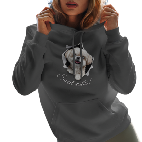 Sweet Walks Maltese Puppy Hoodie