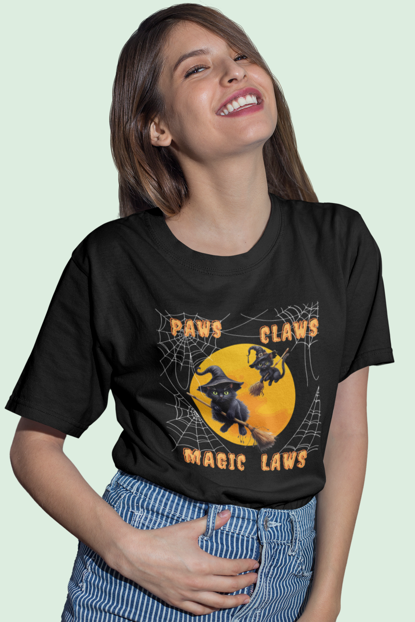 "Paws Claws Magic Laws" Unisex Tee