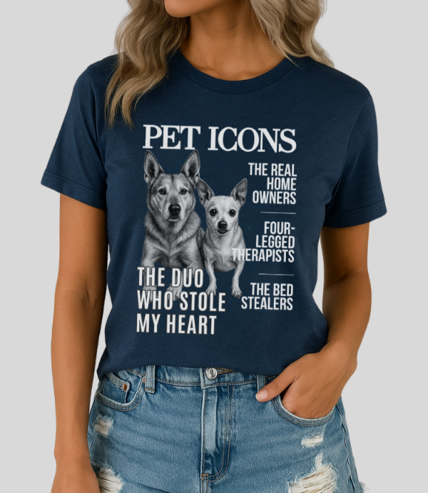 Pet Icons T-shirt - Two Xolo Edition - Custom